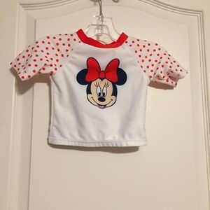 Minnie Mouse 3-6 month Rashguard